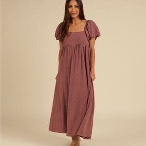 Rylee + Cru OCEANE DRESS - Mulberry Daisy NWT